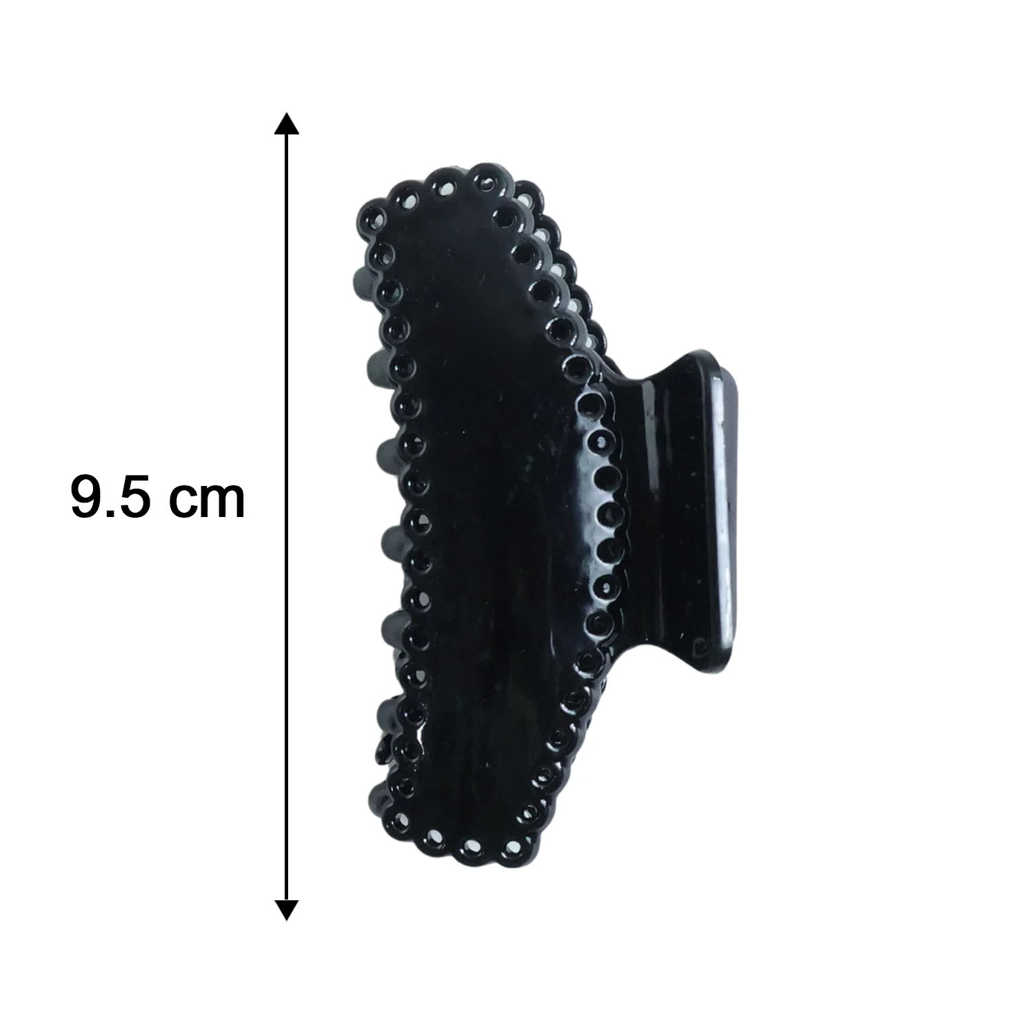 Elegant Black Hair Claw Clip (1 Pc) - Image 6