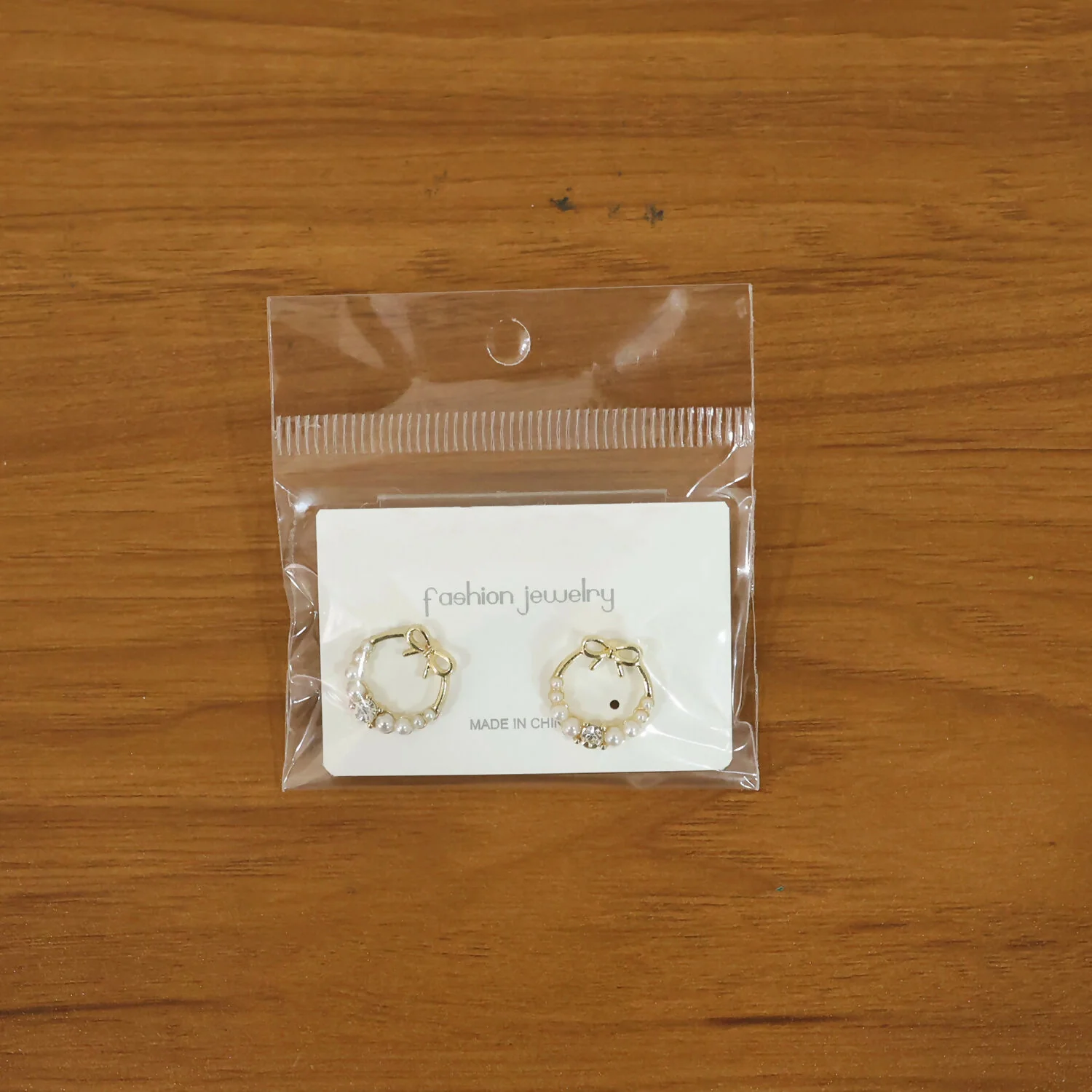 Elegant Bow Pearl Hoop Earrings for Women | Gold Plated Crystal Stud Hoops | Cute Korean Style Fashion Jewelry - Image 6