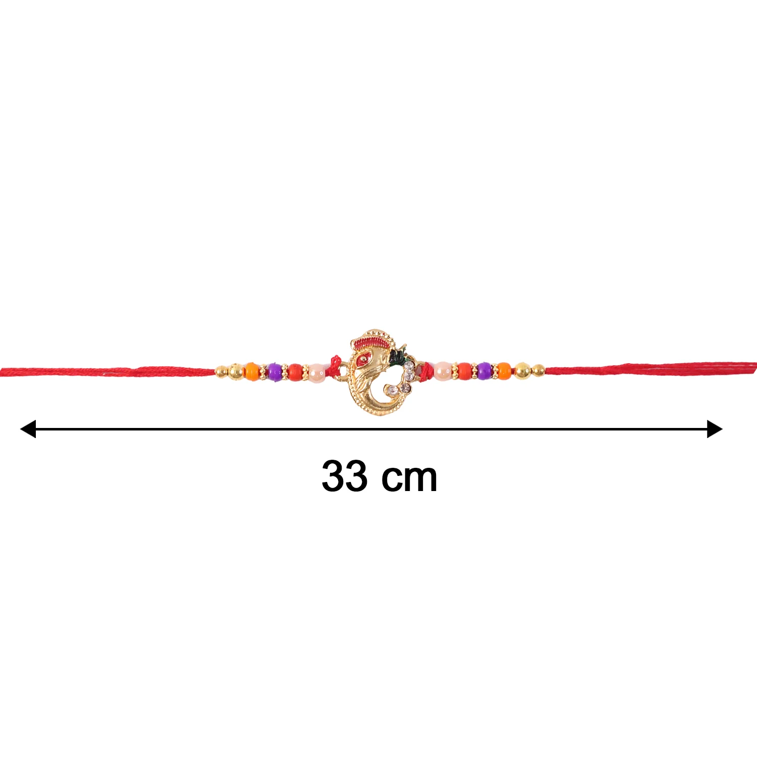 Elegant Designer Rakhi for Brother (1 Pc) - Image 7