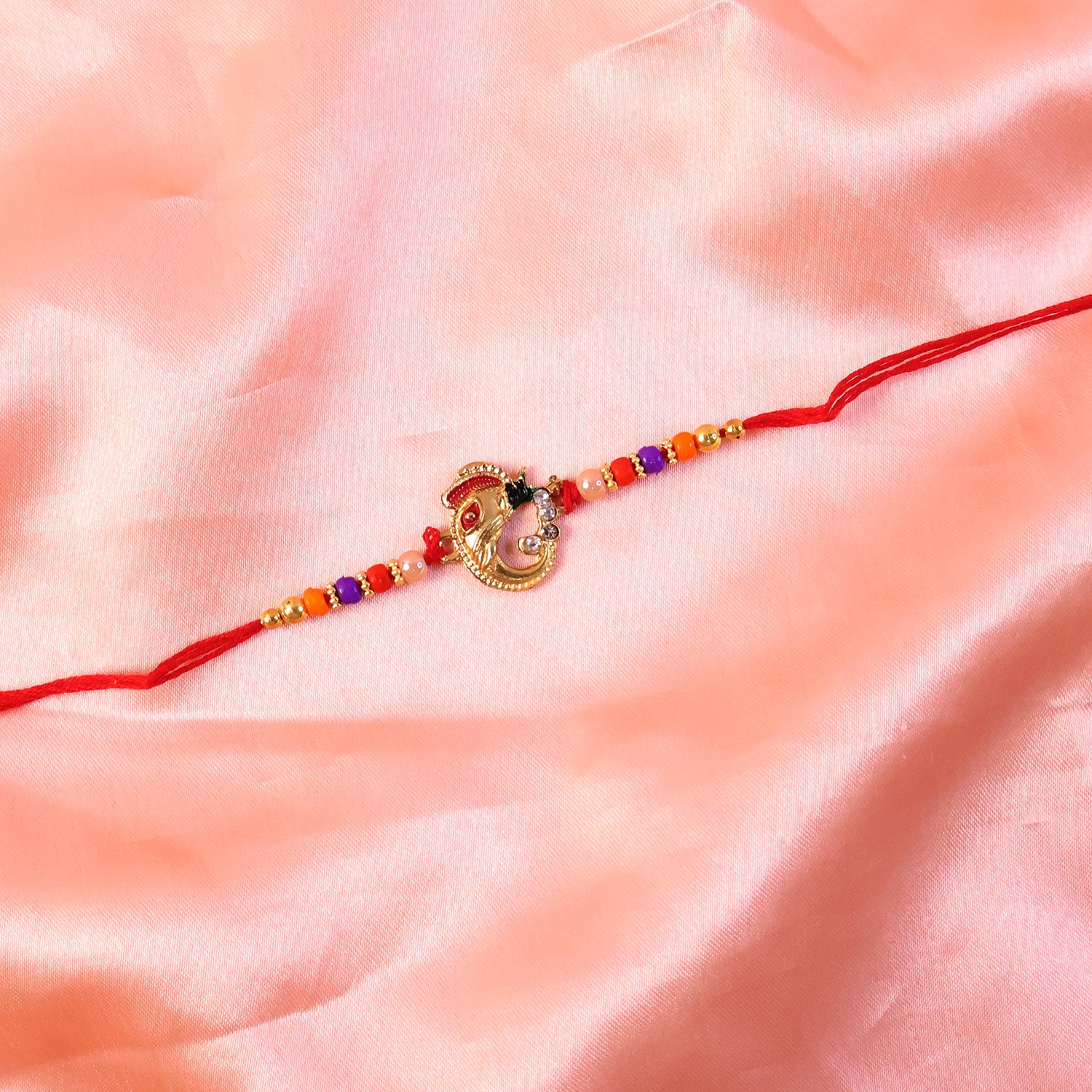 Elegant Designer Rakhi for Brother (1 Pc) - Image 8