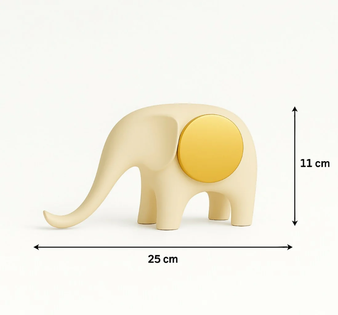 Elegant Elephant Showpiece for Home Decor with Modern Design - Image 5