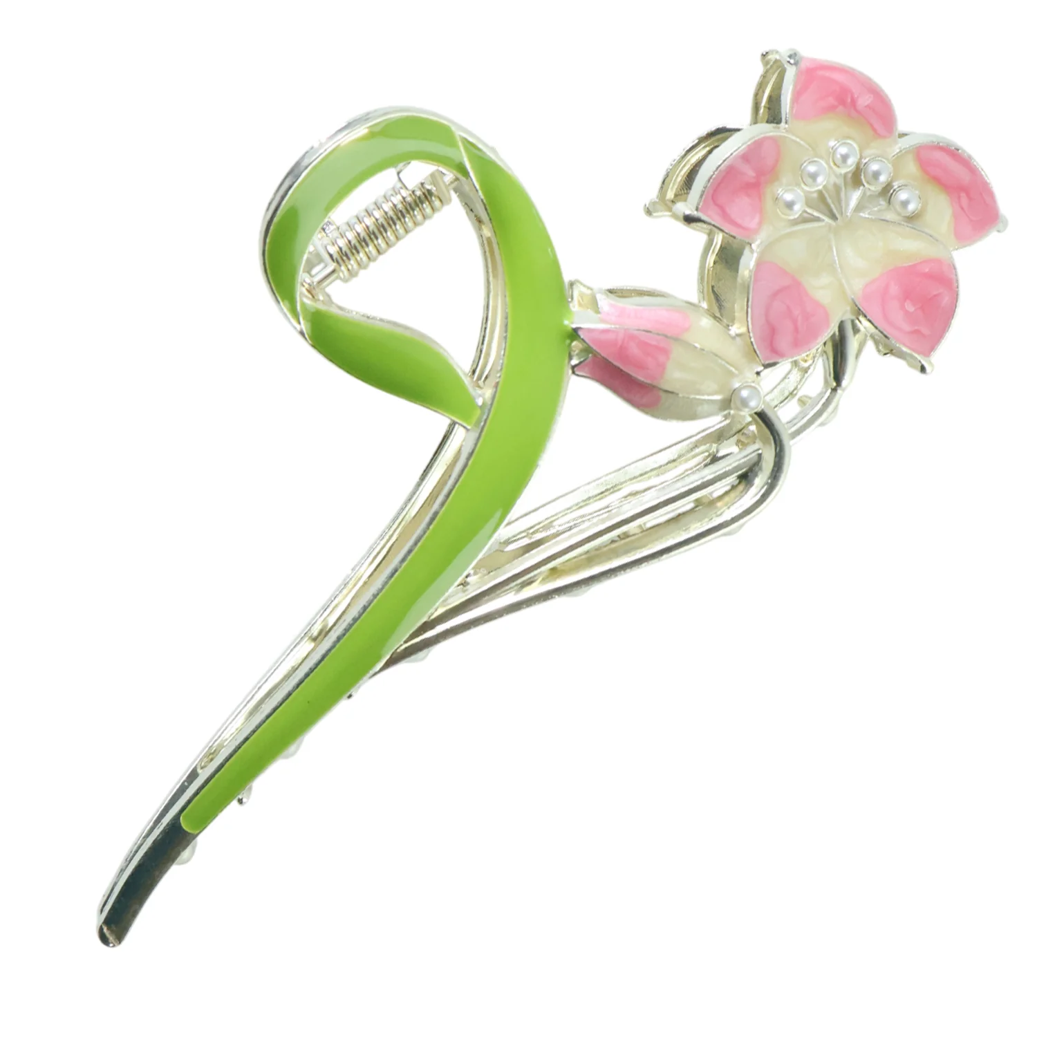 Elegant Floral Decorative Hair Claw Clip (1 Pc) - Image 5
