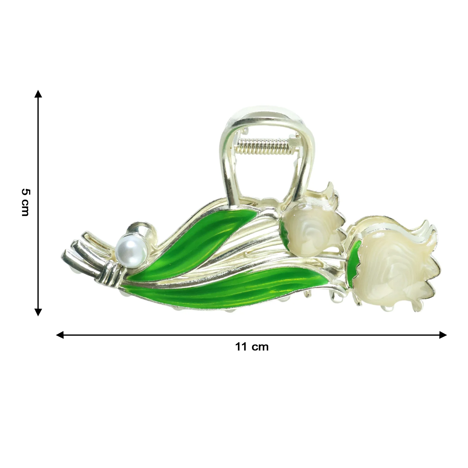 Elegant Floral Decorative Hair Claw Clip (1 Pc) - Image 6