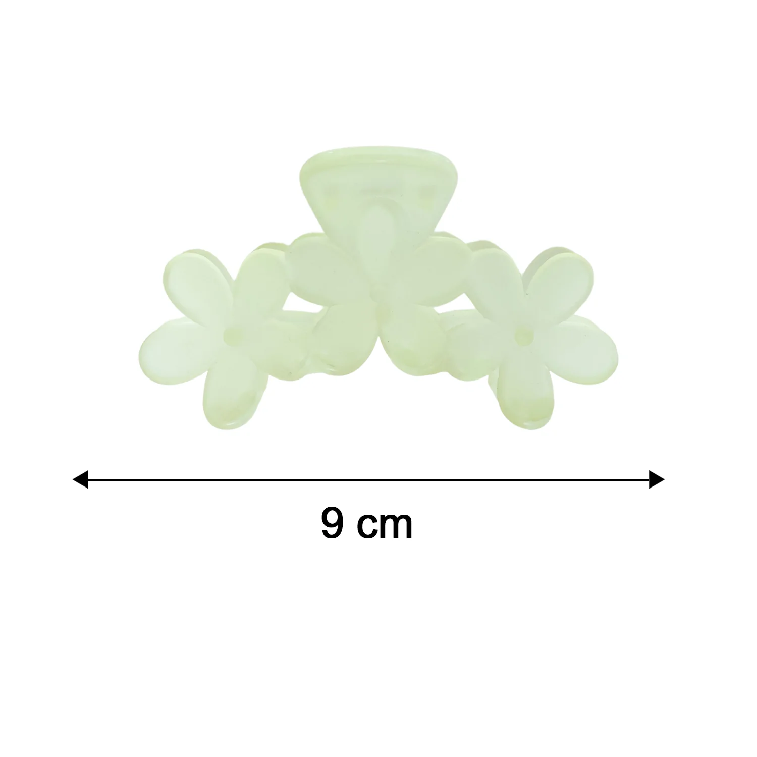 Elegant Floral Design Hair Claw Clip for Women (1 Pc) - Image 6