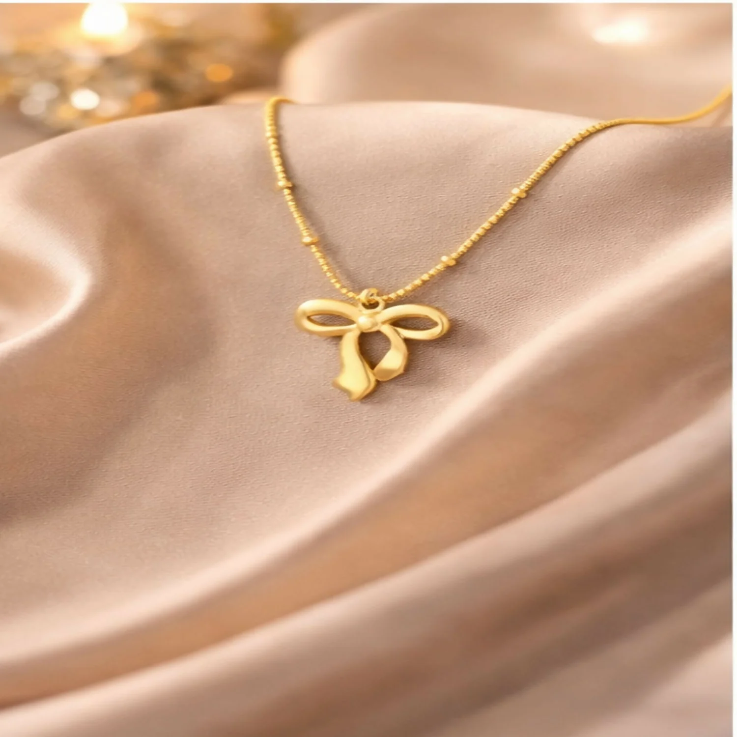 Pendant Necklace for Women | Minimalist Chain Necklace | Stylish Daily Wear Jewelry - Image 2