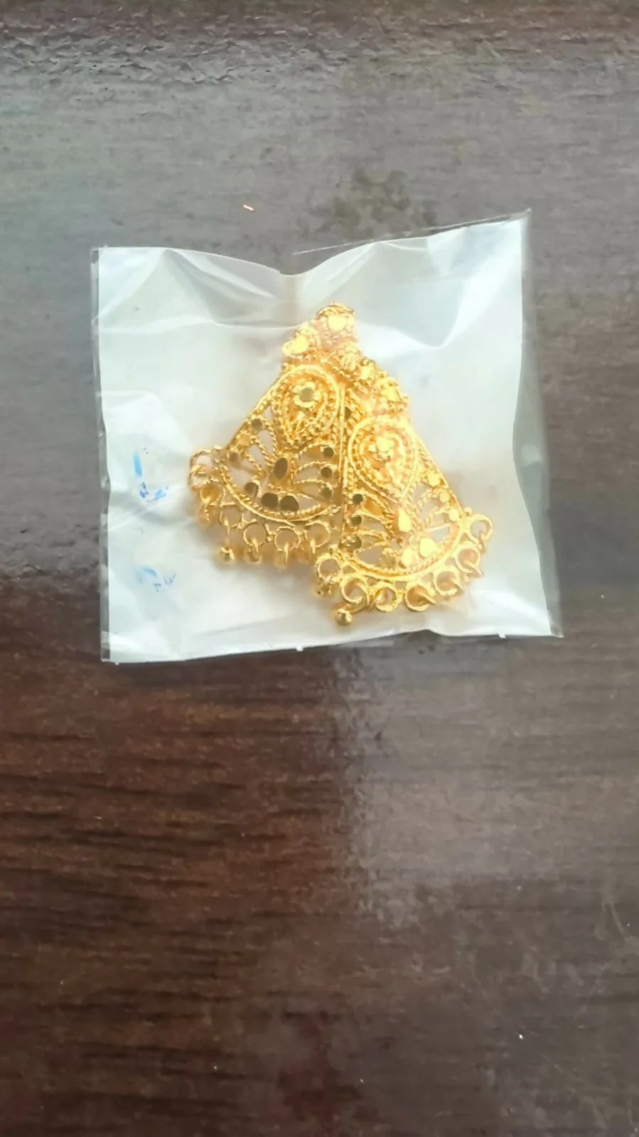 ELEGANT GOLDEN EARINGS| Women & Girl Traditional Jewellery Stylish Fancy Jhumki/Jhumka Earrings - Image 5