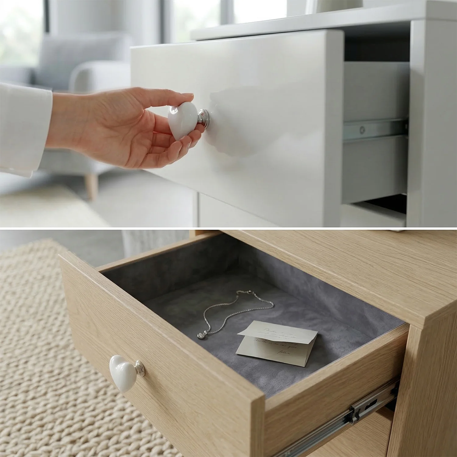 Elegant Heart Shape Toilet Flush Push Button 1 Pc - Image 3