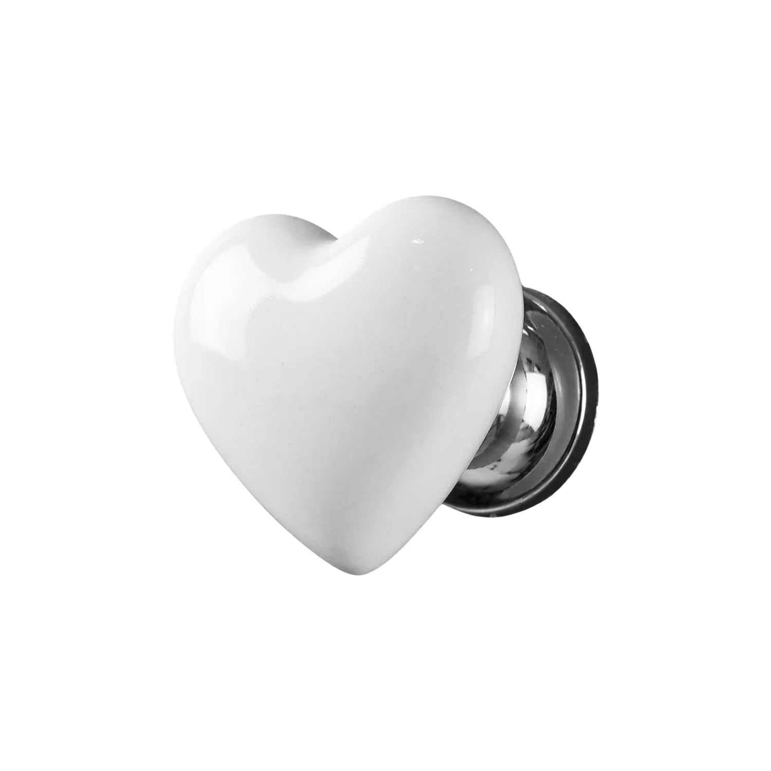 Elegant Heart Shape Toilet Flush Push Button 1 Pc - Image 4
