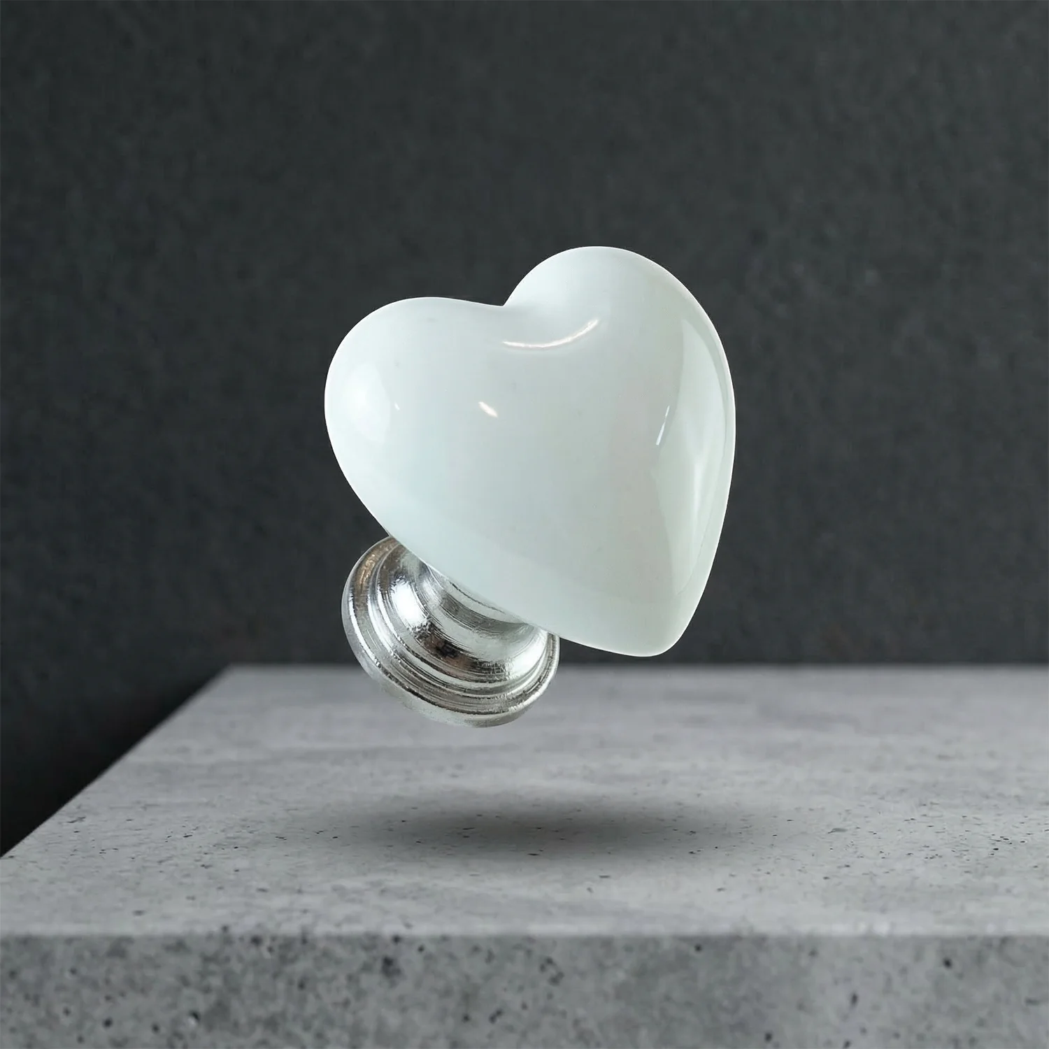 Elegant Heart Shape Toilet Flush Push Button 1 Pc - Image 5