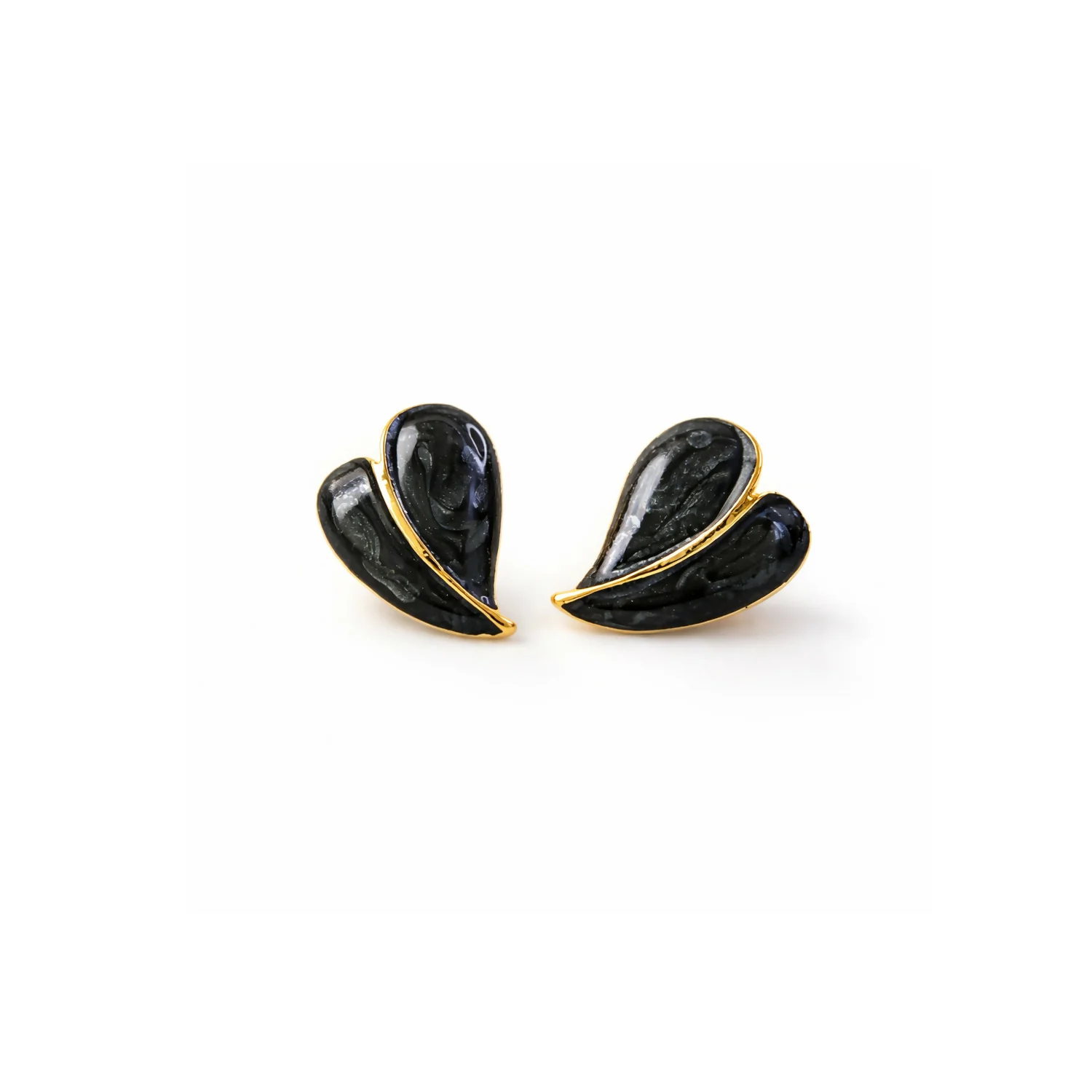 Elegant Leaf Design Stud Earrings for Women – Premium Gloss Finish Fashion Jewelry - Image 5