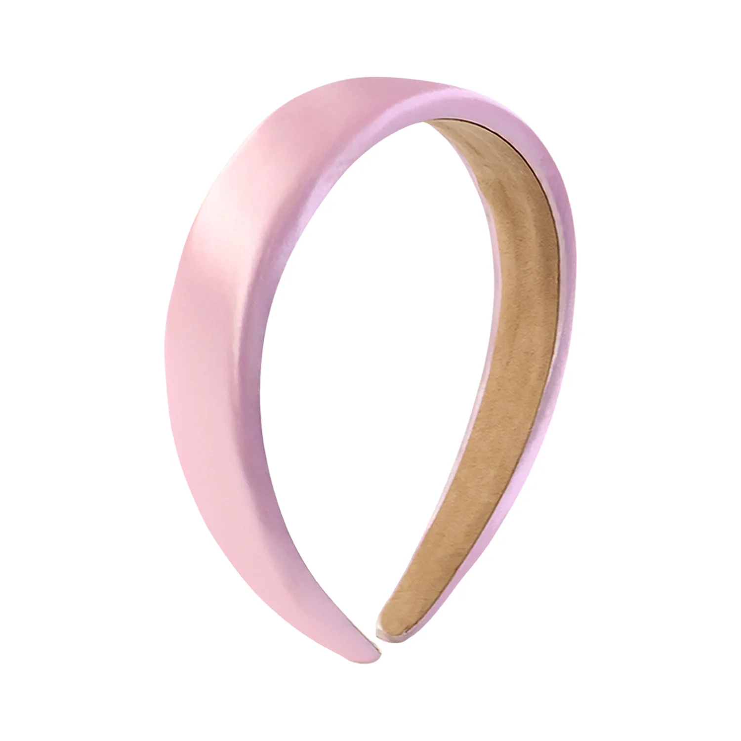 Elegant Padded Satin Finish Hairband (1 Pc) - Image 5