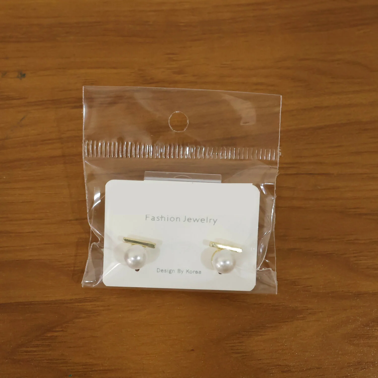 Elegant Pearl Bar Stud Earrings for Women | Minimal Gold Plated Korean Style Earrings | Daily Wear & Party Jewelry - Image 6