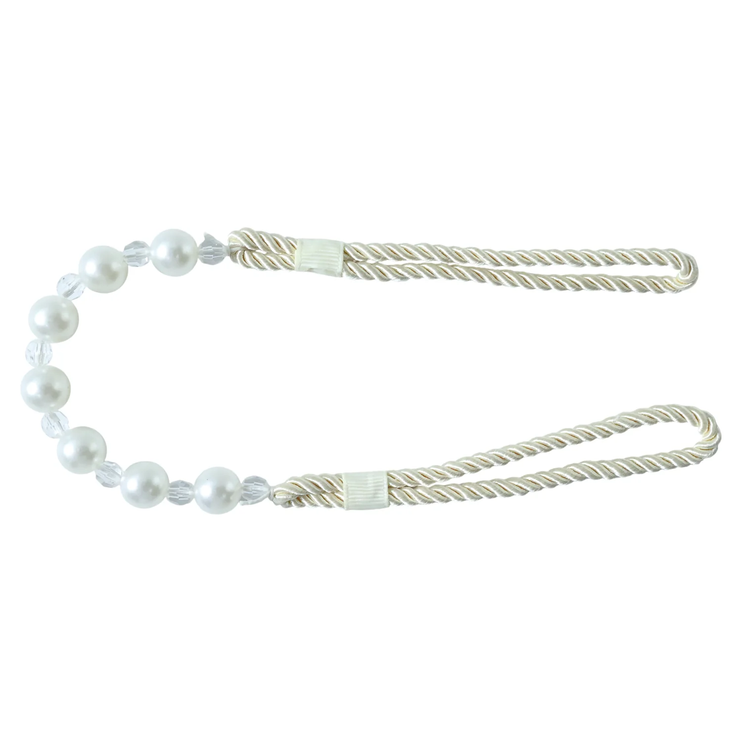 Elegant Pearl Beaded Curtain Tieback (1 Pc) - Image 5