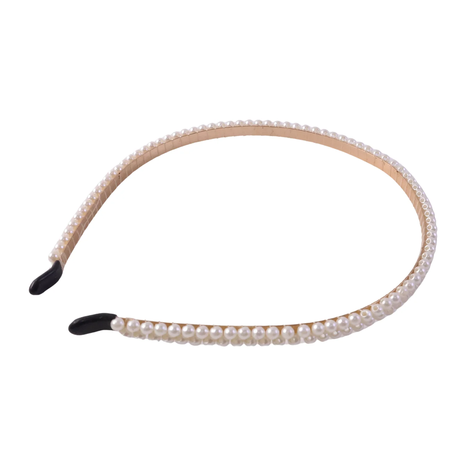 Premium Pearl Embellished Slim Hairband (1 Pc) - Image 5