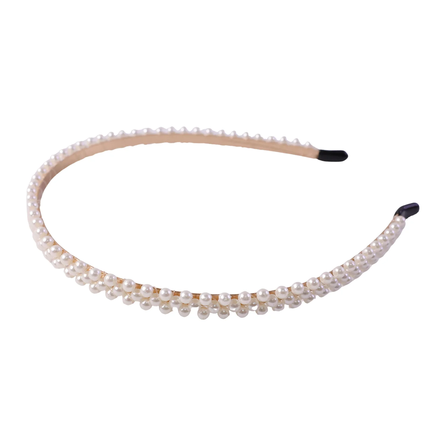 Premium Styling Pearl Embellished Stylish Hairband (1 Pc) - Image 5