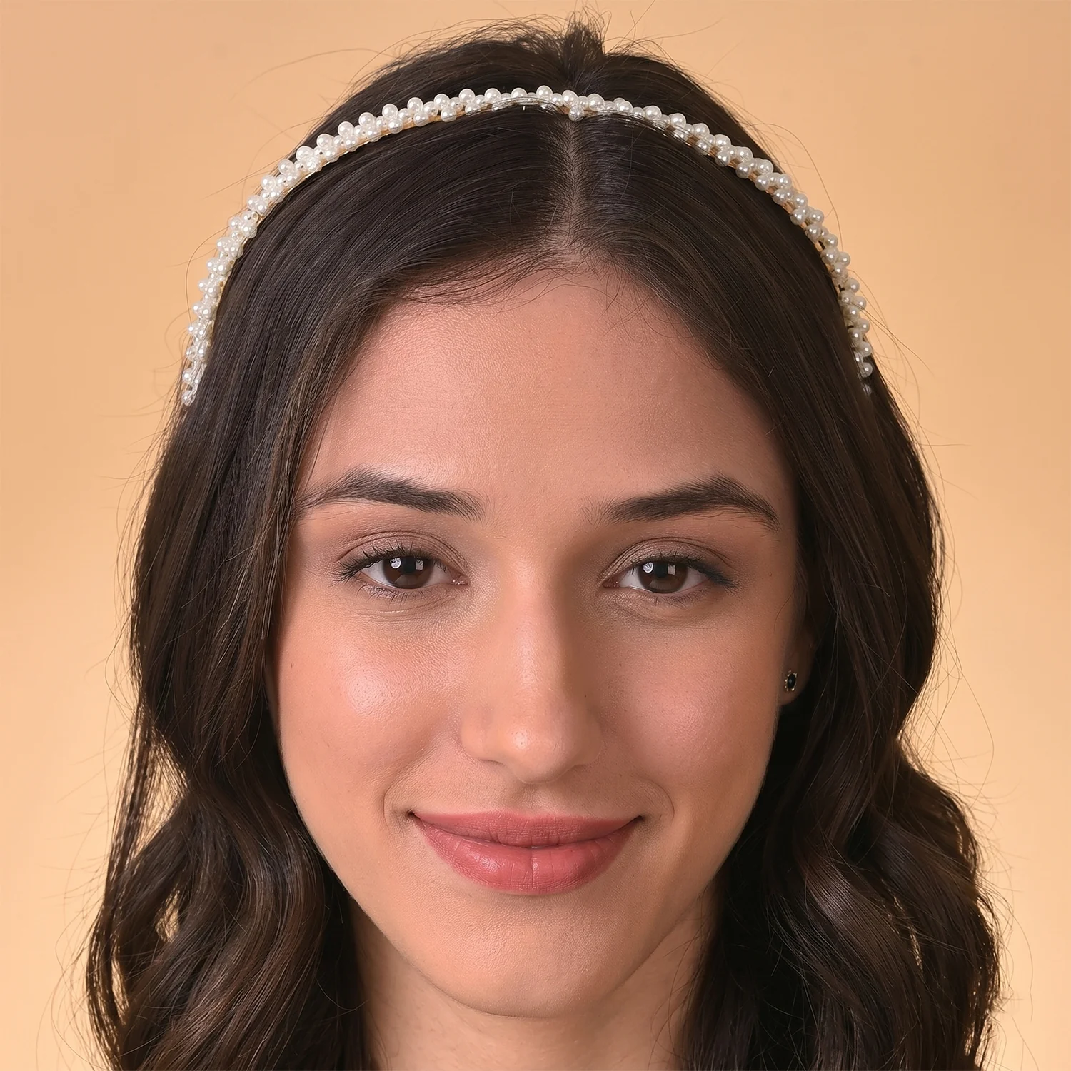 Elegant Pearl Studded Hairband for Women Daily Wear Headband (1 Pc) - Image 3