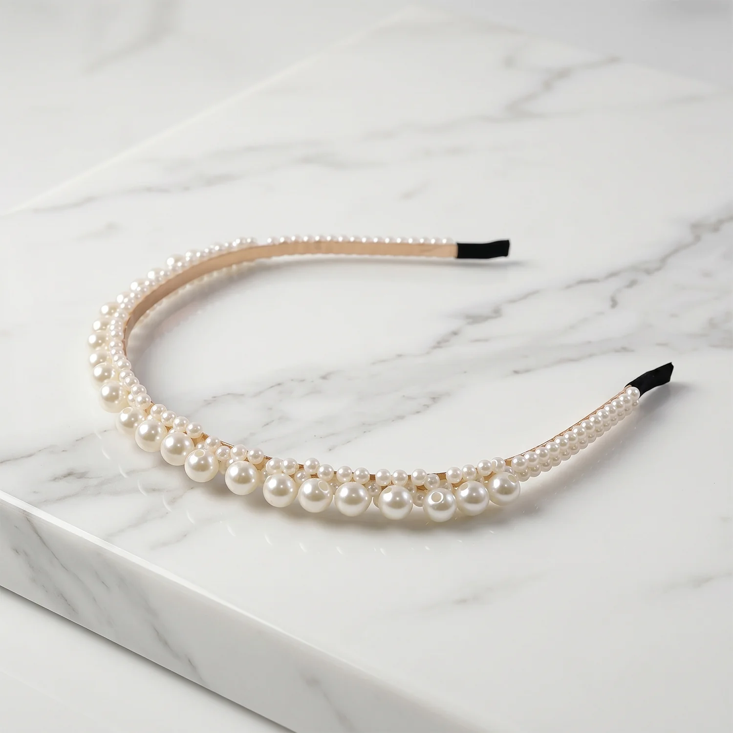 Elegant Pearl Studded Hairband for Women Daily Wear Headband (1 Pc) - Image 7