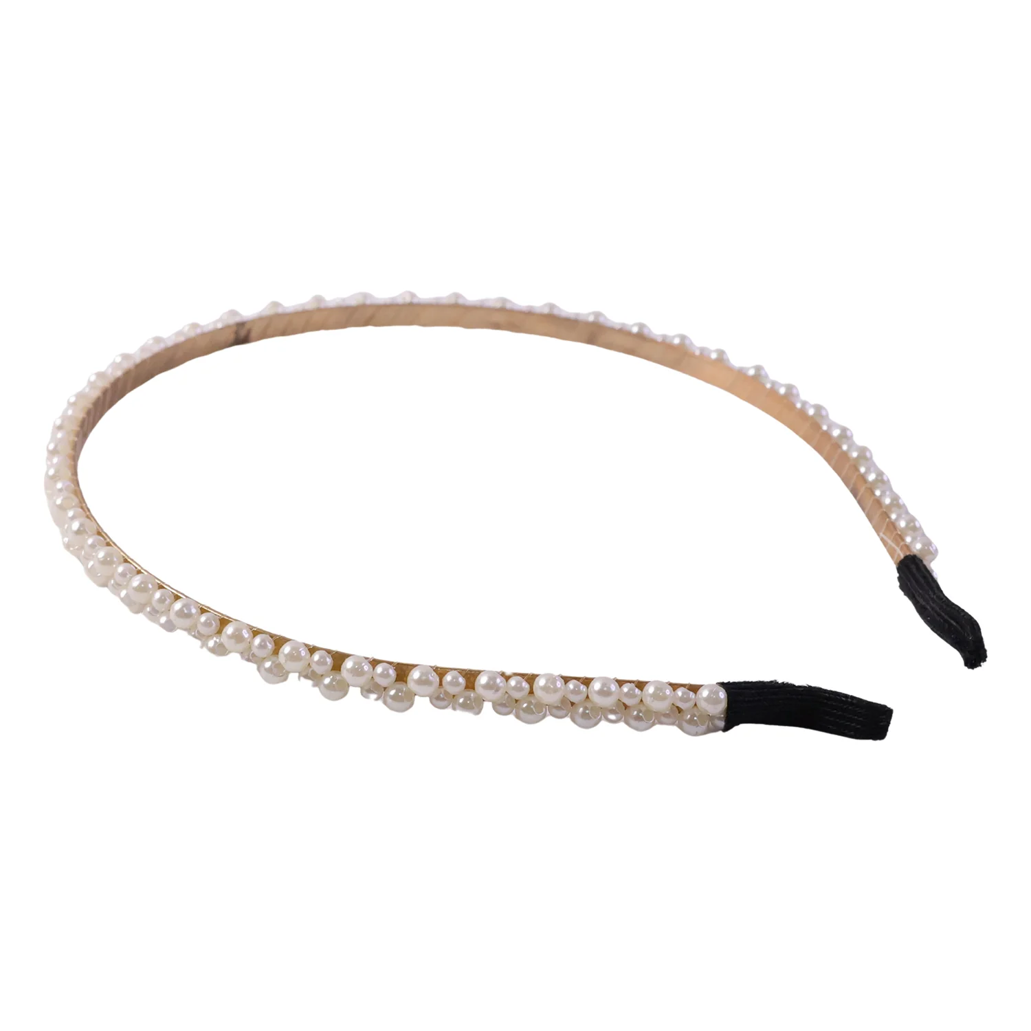 Double Layer Pearl Hairband Stylish Headband for Girls (1 Pc) - Image 5