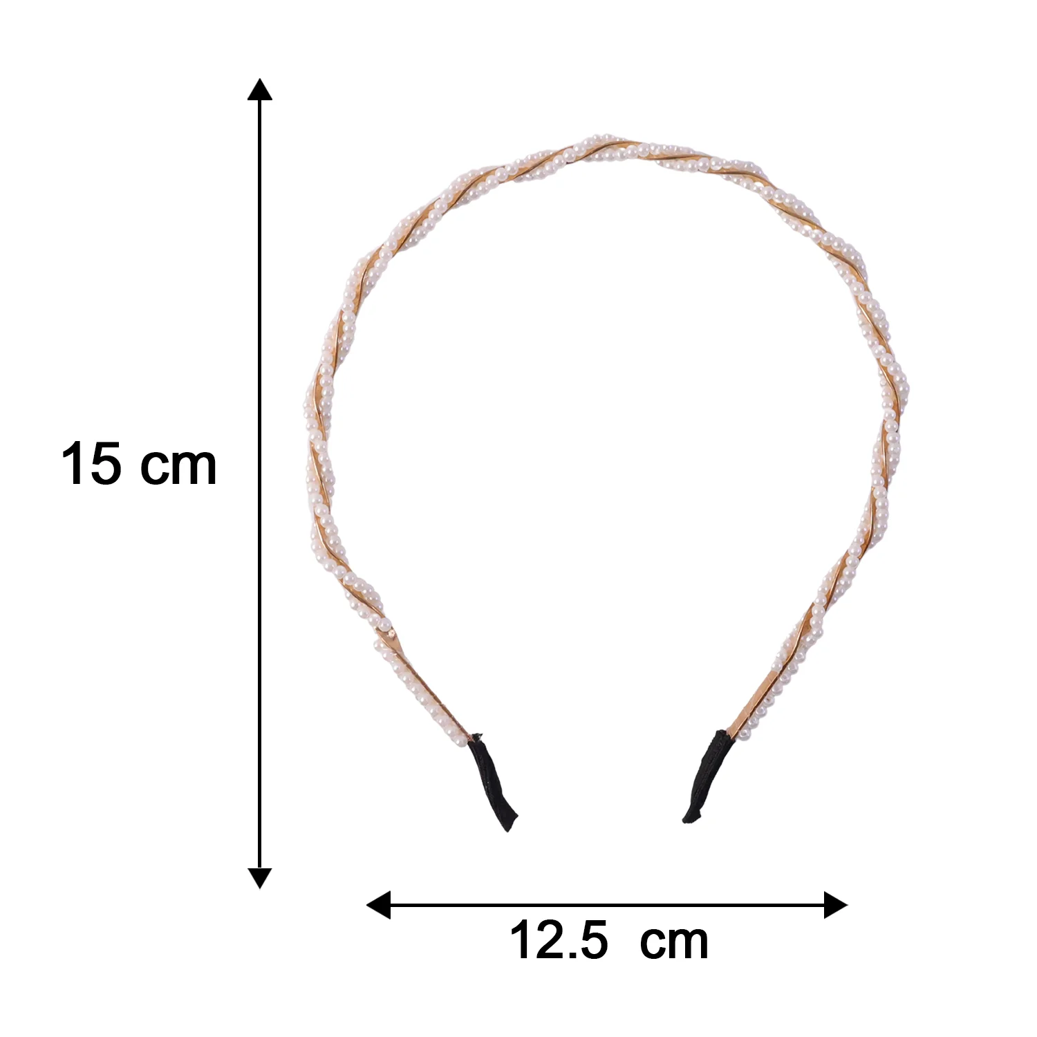 Elegant Pearl Design Hairband (1 Pc) - Image 6