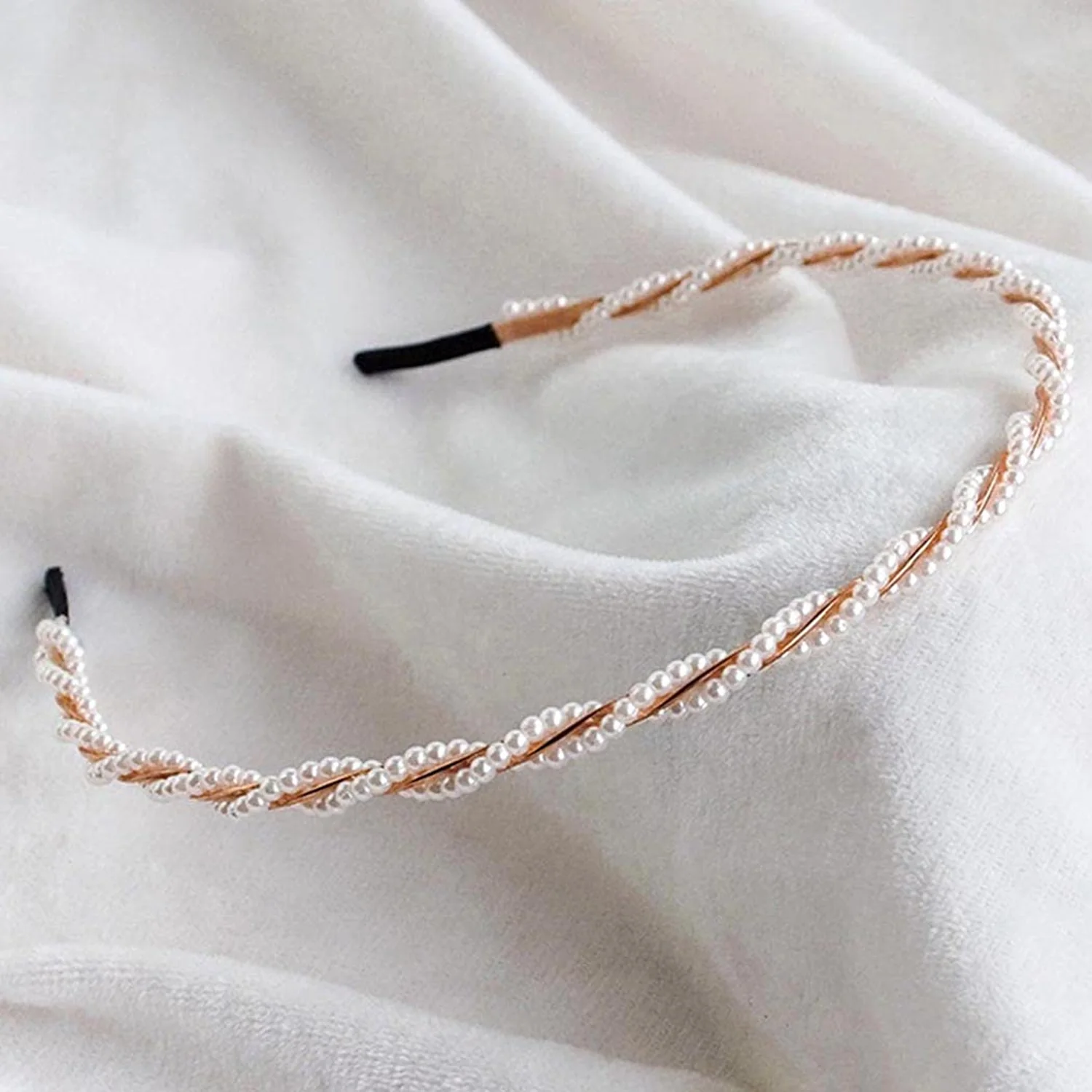 Elegant Pearl Design Hairband (1 Pc) - Image 7