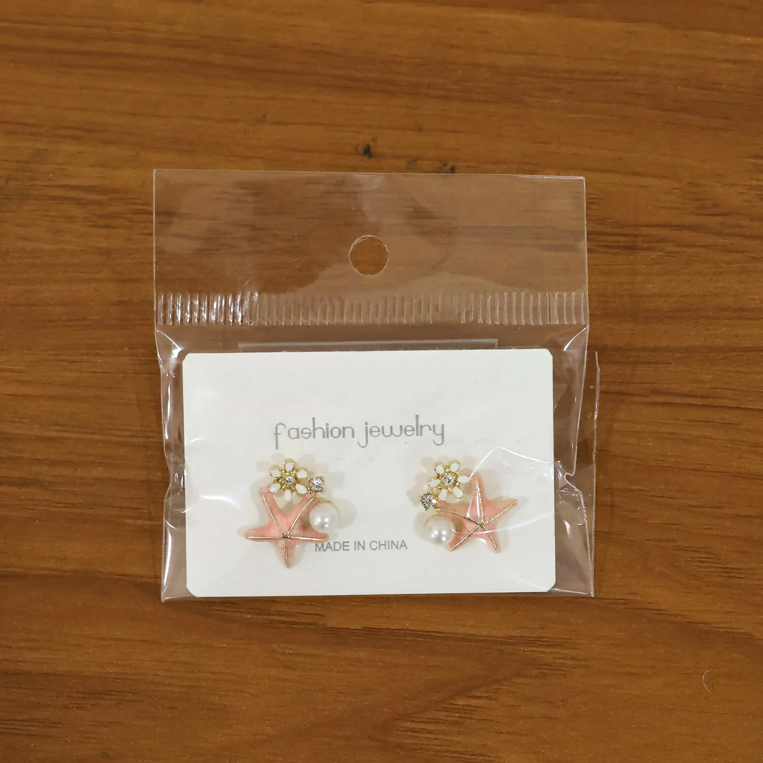 Elegant Pink Starfish Pearl Stud Earrings for Women For Girls - Image 7