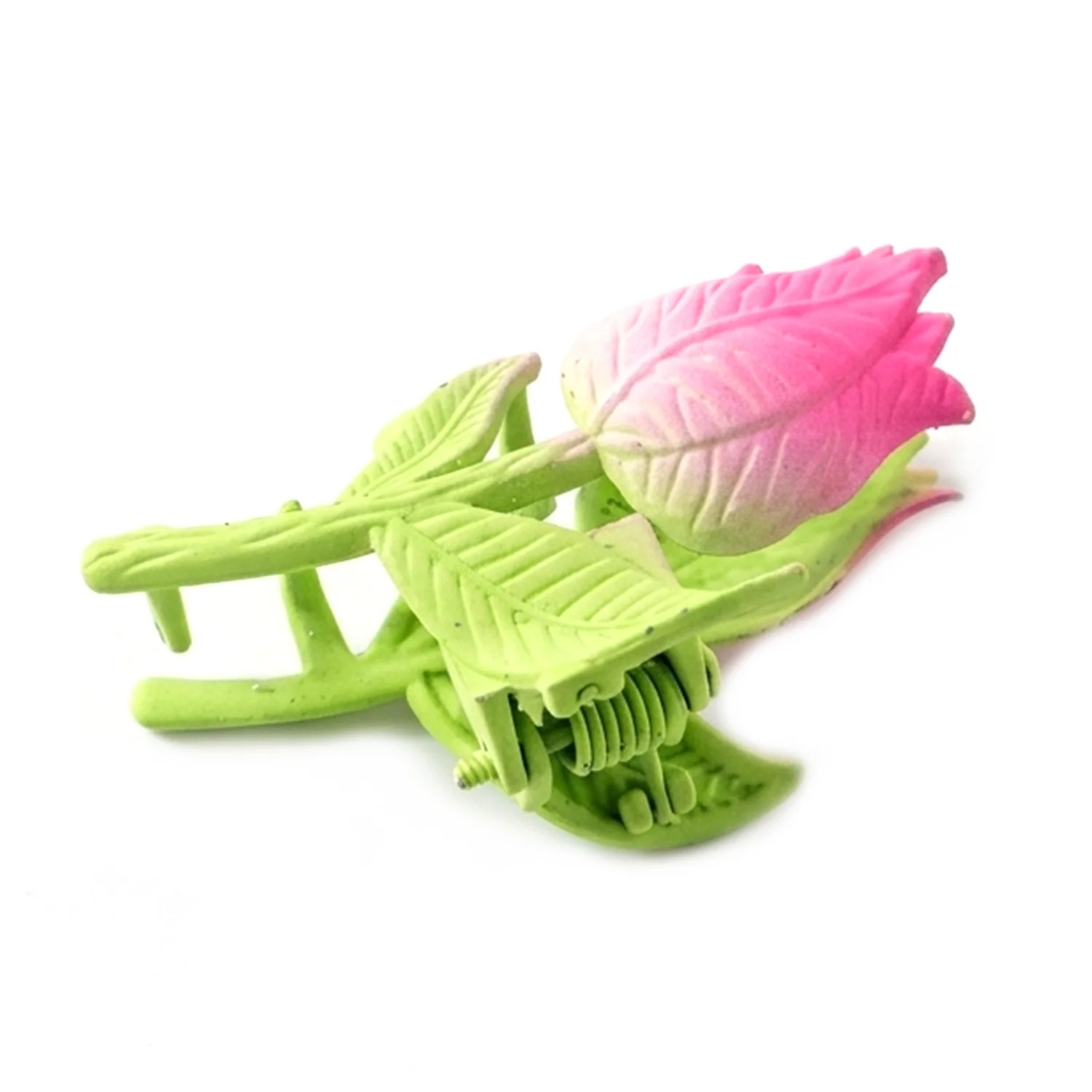 Elegant Rose Flower Design Hair Claw Clip (1 Pc) - Image 4