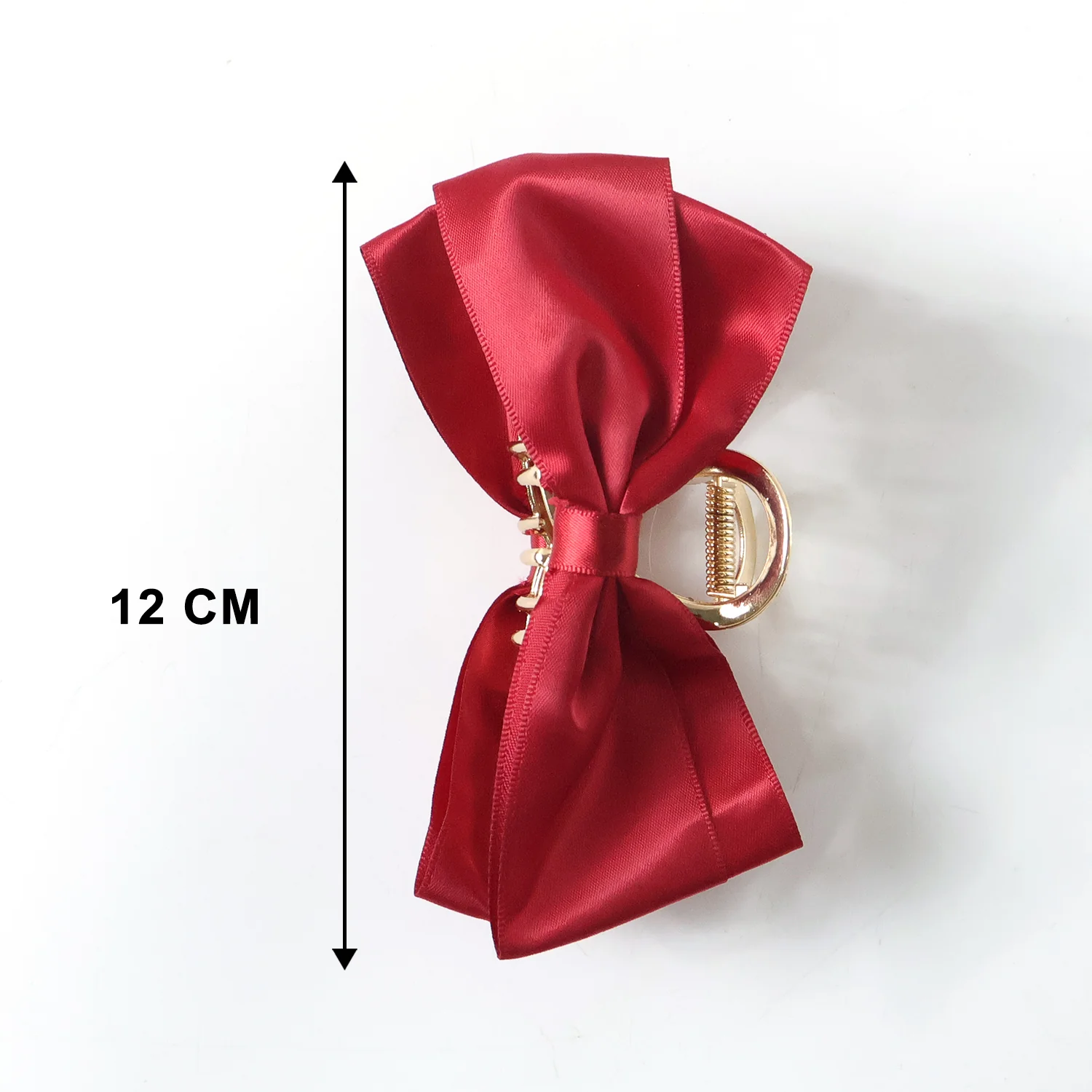 Elegant Satin Bow Hair Claw Clip for Women (1 Pc) - Image 6