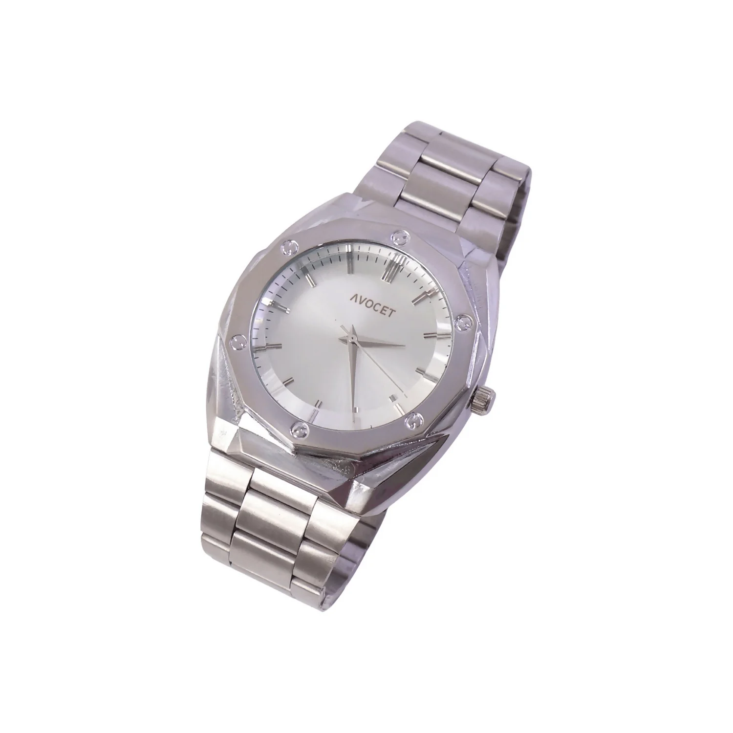 Elegant Silver Analog Wrist Watch with Classic Dial & Premium Metal Strap - Image 6