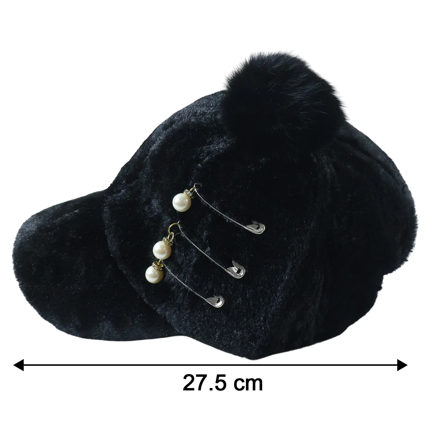 Elegant Winter Fur Cap for Women (1 Pc) - Image 6