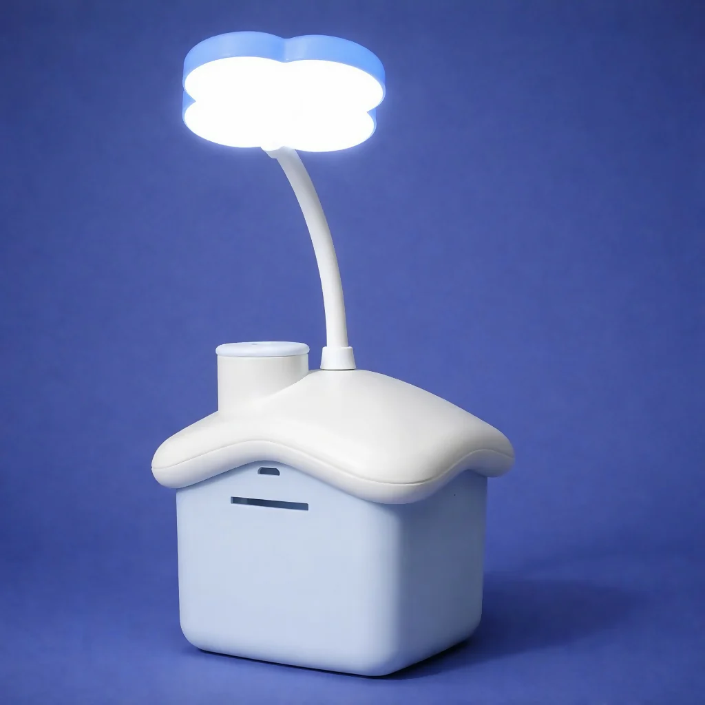 Elephant House LED Desk Lamp with Piggy Bank Coin Saver - Image 4