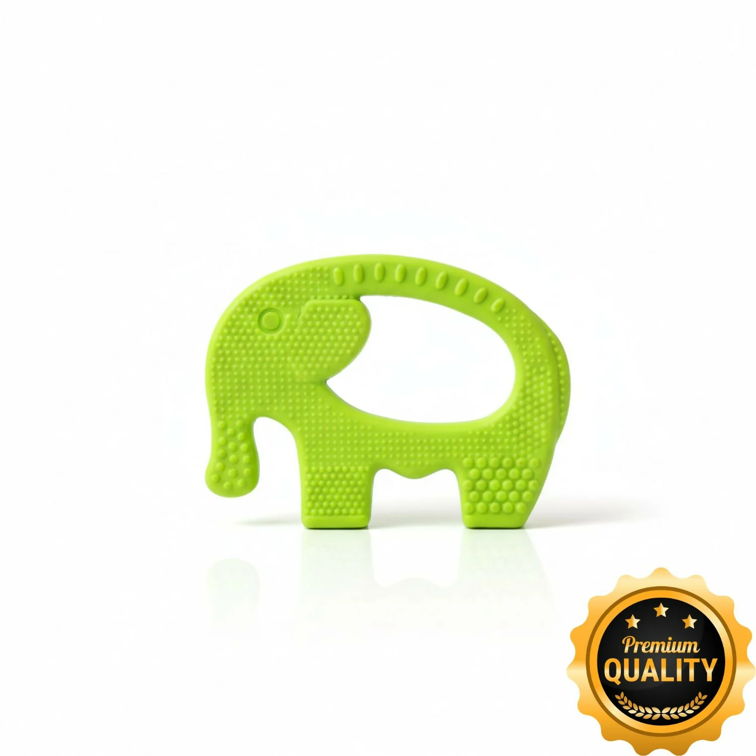 Elephant Shaped Silicon Baby Teether - Image 3