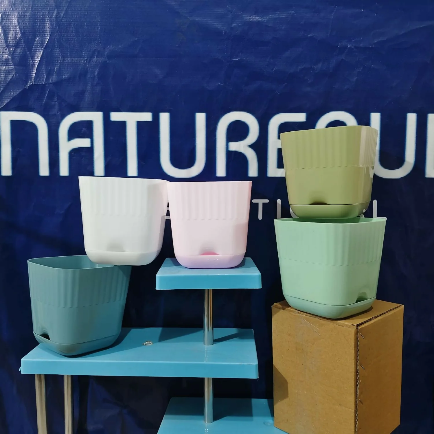 ELITEGROW SQUARE FLOWER POT (PACK OF 5) - Image 7