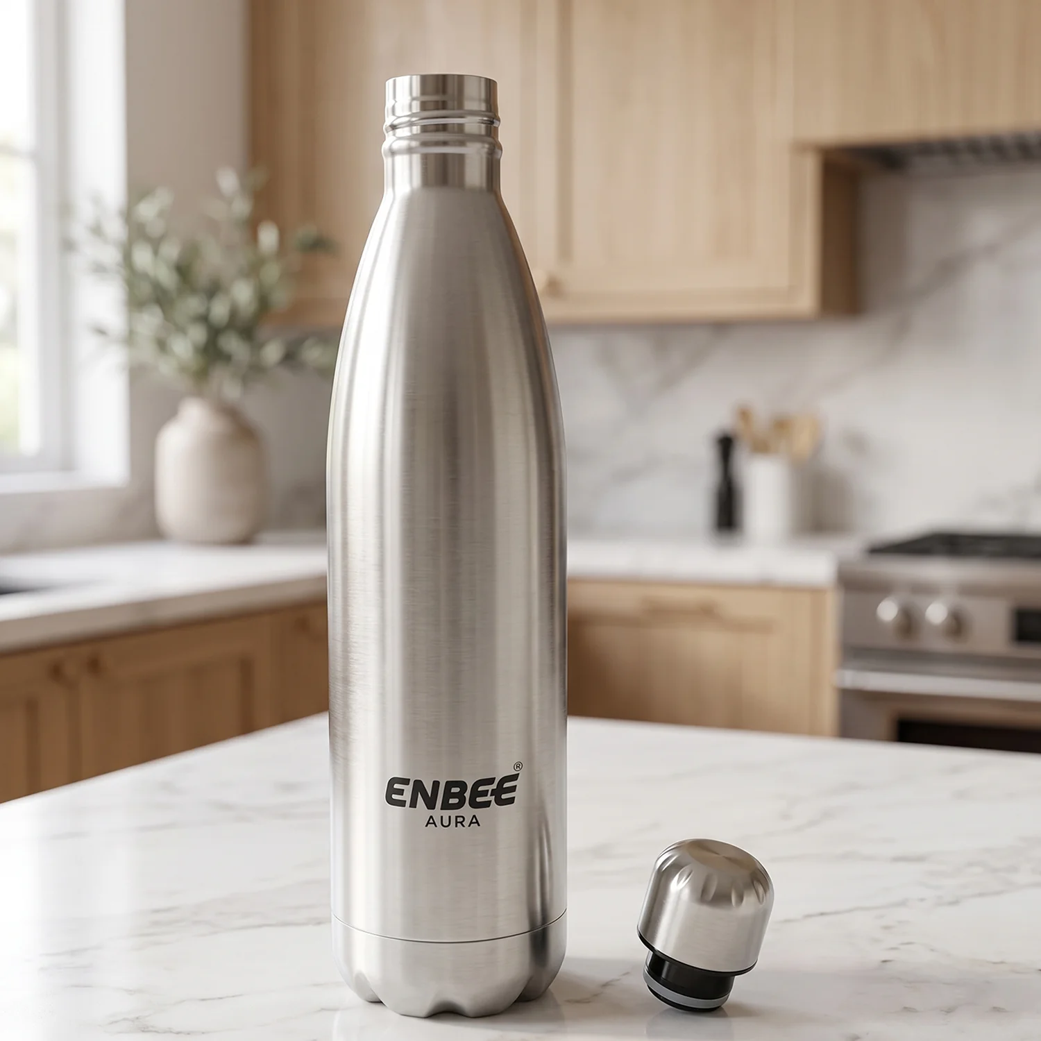ENBEE Aura Stainless Steel Insulated Water Bottle (1 Pc, 1000 ML) - Image 7