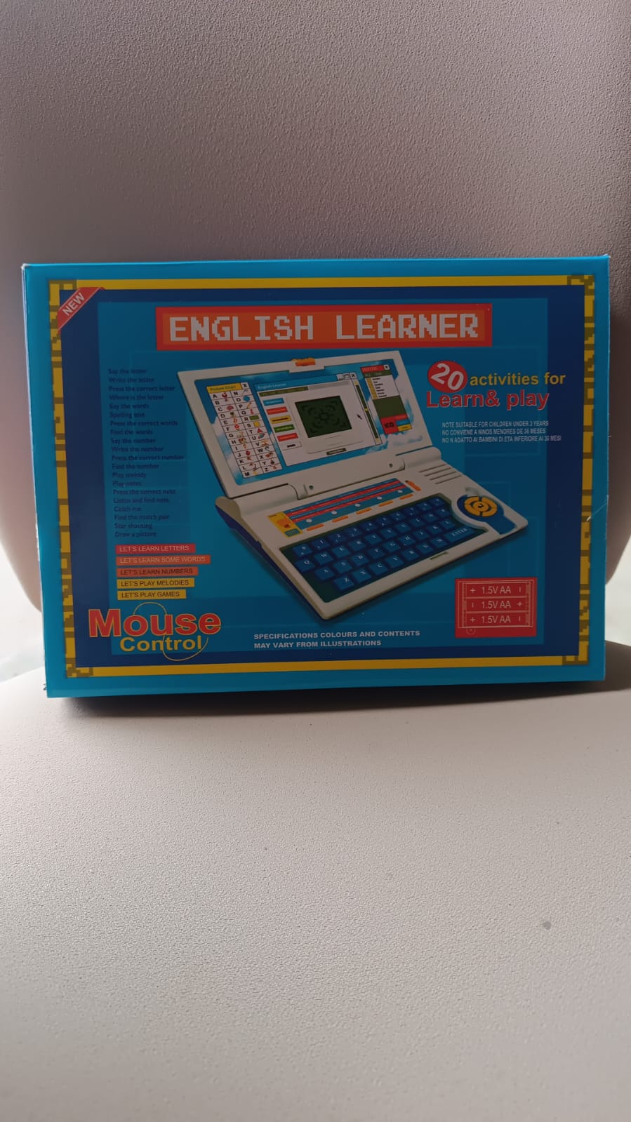 English Learner Educational Laptop Toy – 20 Learning Activities - Image 7