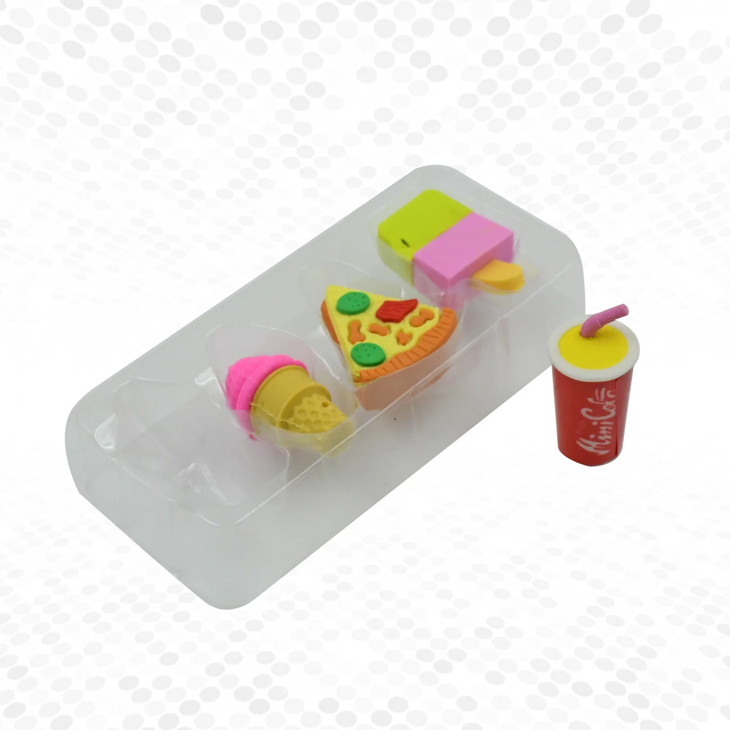 Fun Erasers for Kids! Mix & Match: Food & Drink Erasers (Set of 1) - Image 7