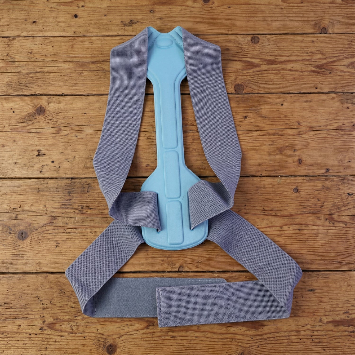 Blue Small Posture Corrector Support Belt for Home Workout - Image 9