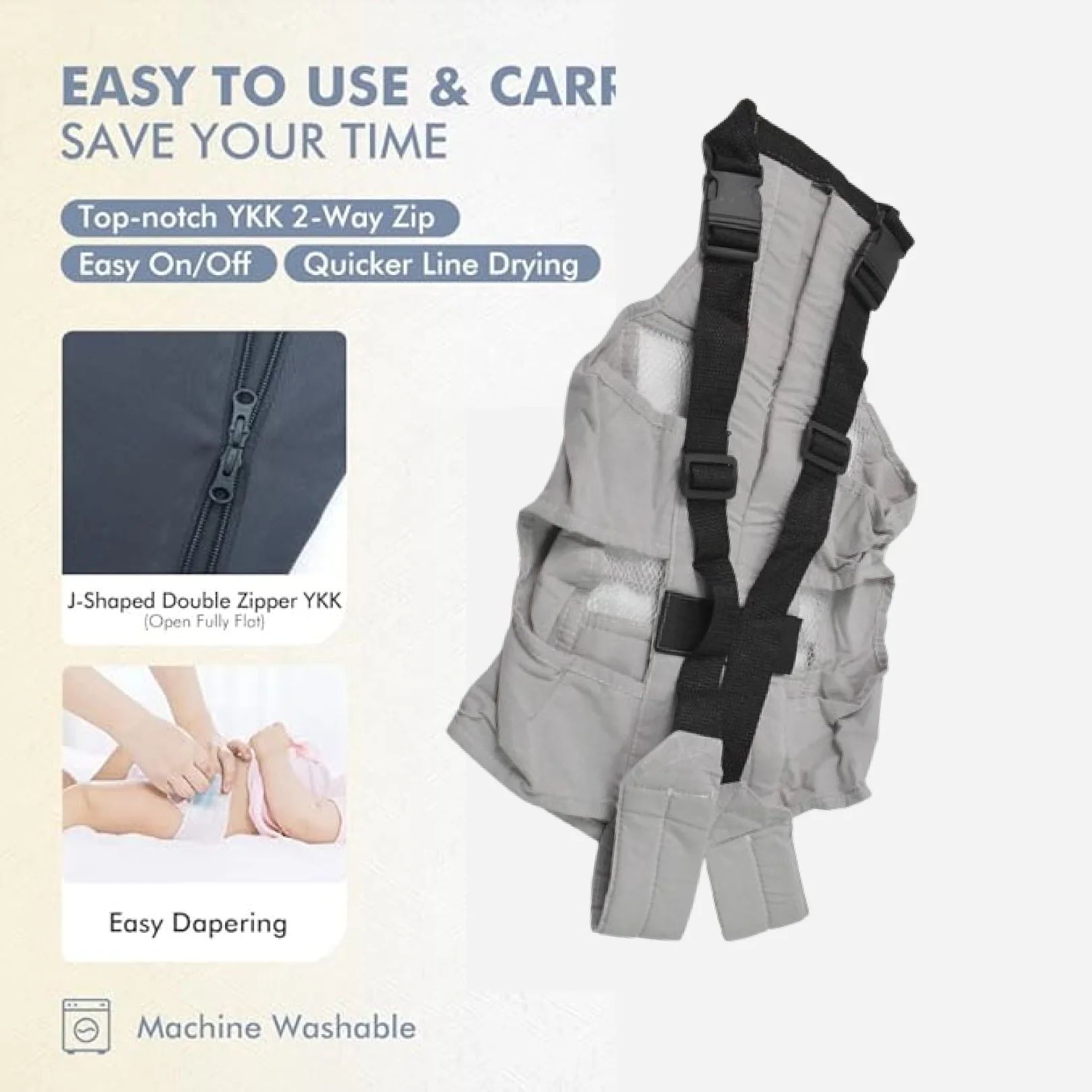 Ergonomic Baby Carrier Bag / Baby Holder Carrier (1 pc) - Image 4