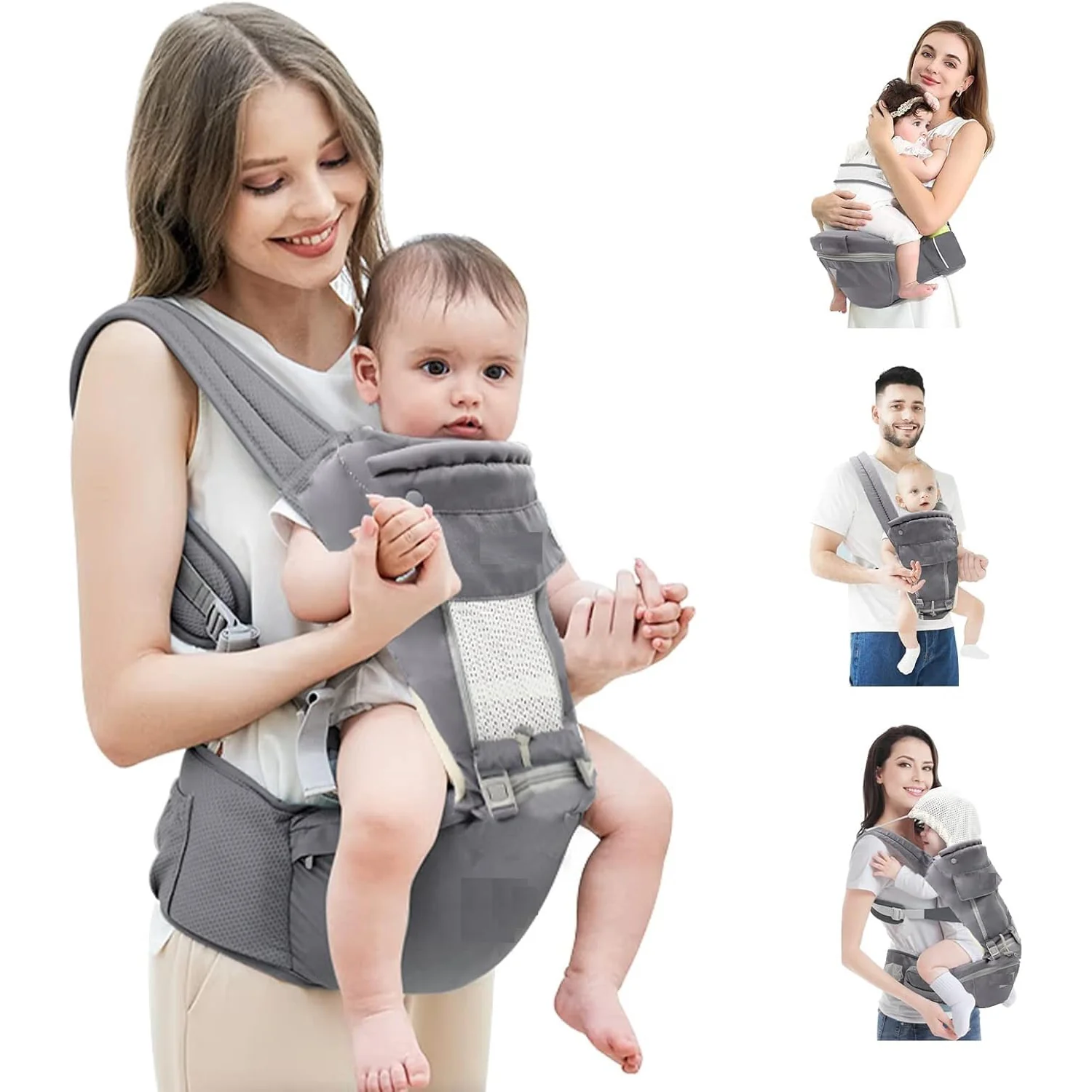 Ergonomic Baby Carrier Bag / Baby Holder Carrier (1 pc) - Image 7