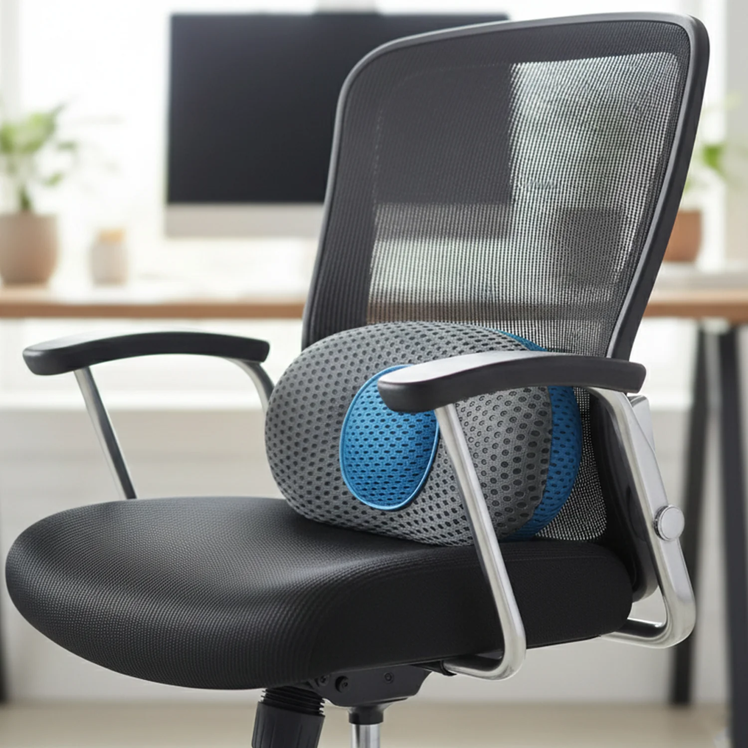 Ergonomic Orthopedic Back Support Pillow (18 x 9 Inch / 1 Pc) - Image 3
