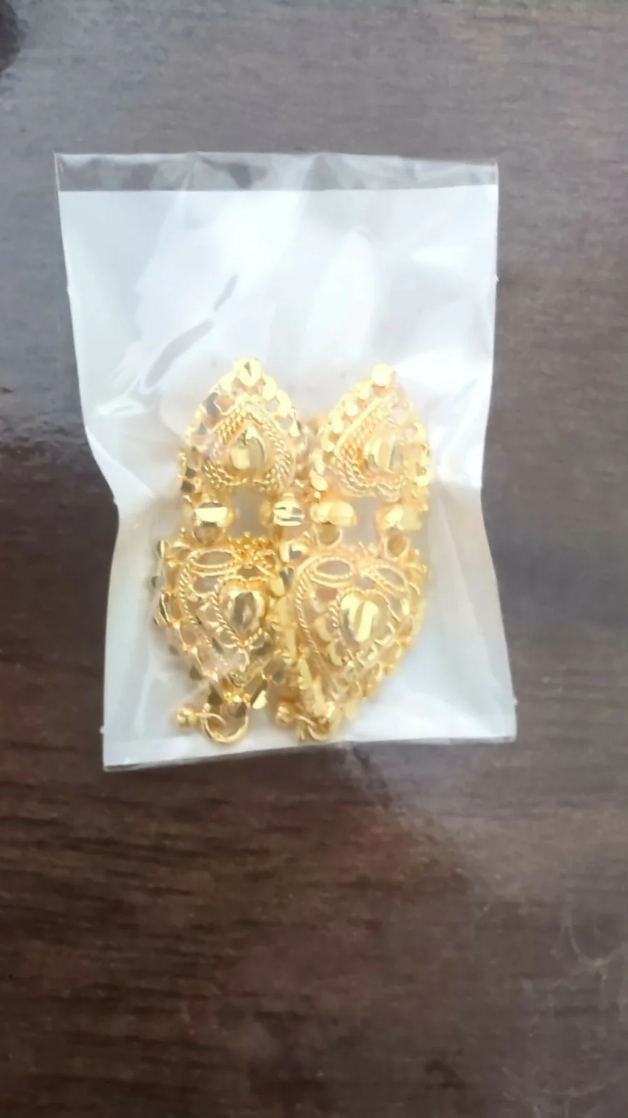 Ethnic Golden Drop Jhumka Earrings | Girls & Women Special - Image 5