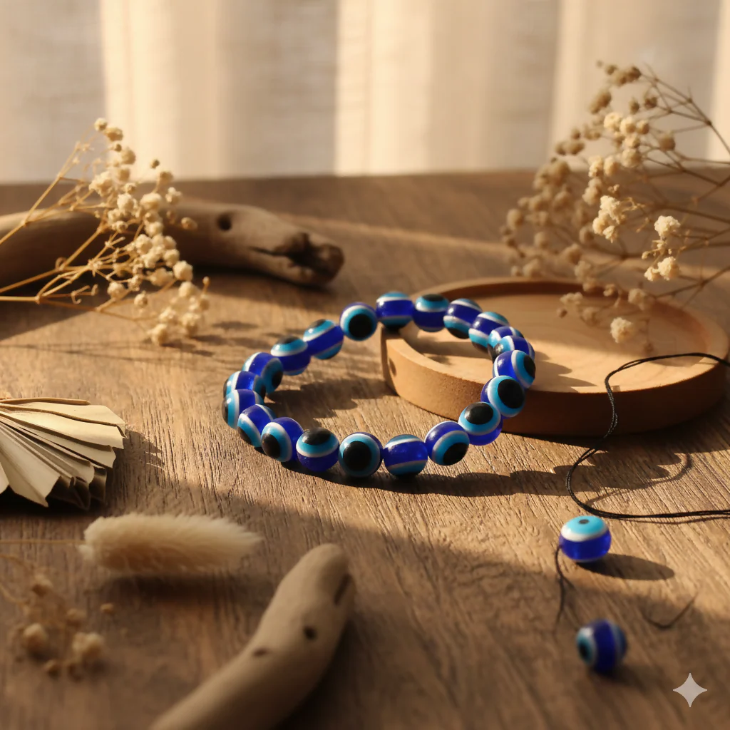 Evil Eye Beads Bracelet - Image 3