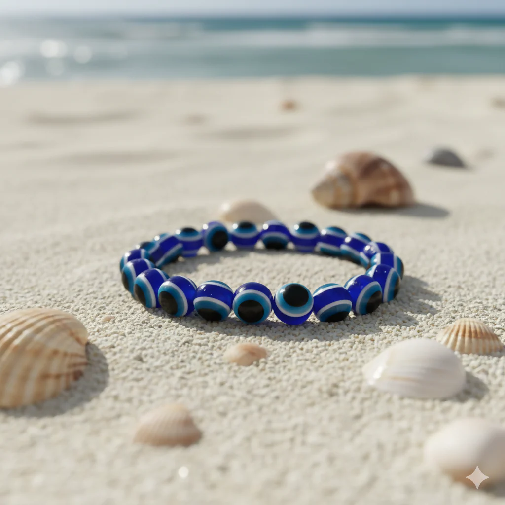 Evil Eye Beads Bracelet - Image 4