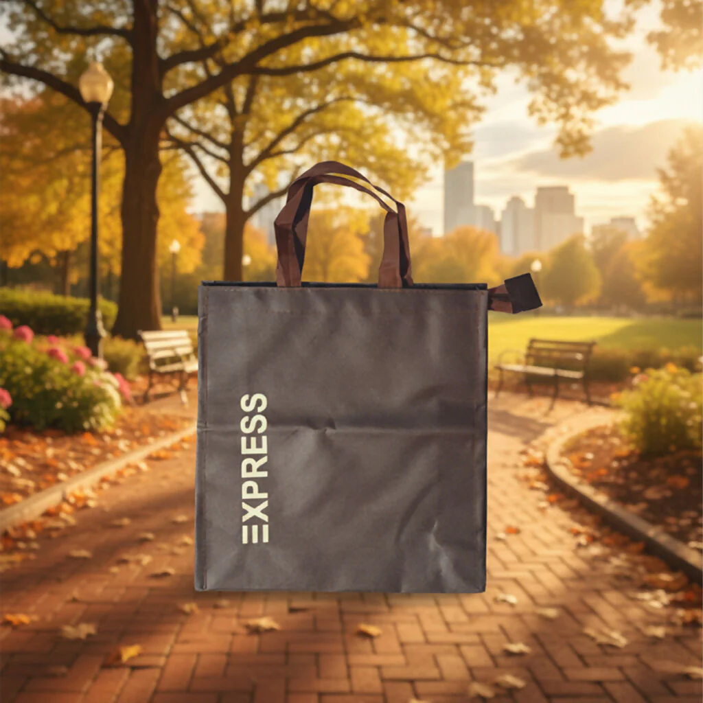 Express reusable Shopping Bag – Multicolor Tote with Handles, Bag for Daily Use - Image 3