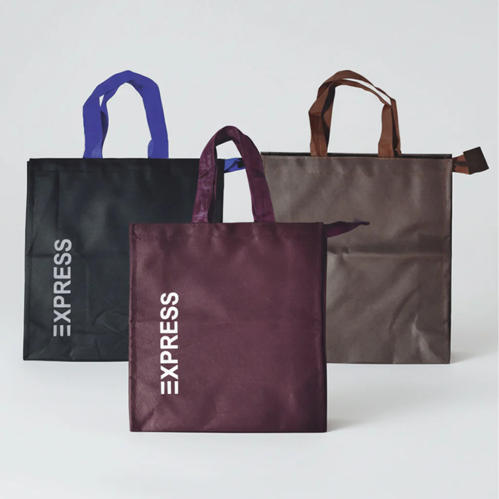 Express reusable Shopping Bag – Multicolor Tote with Handles, Bag for Daily Use - Image 4