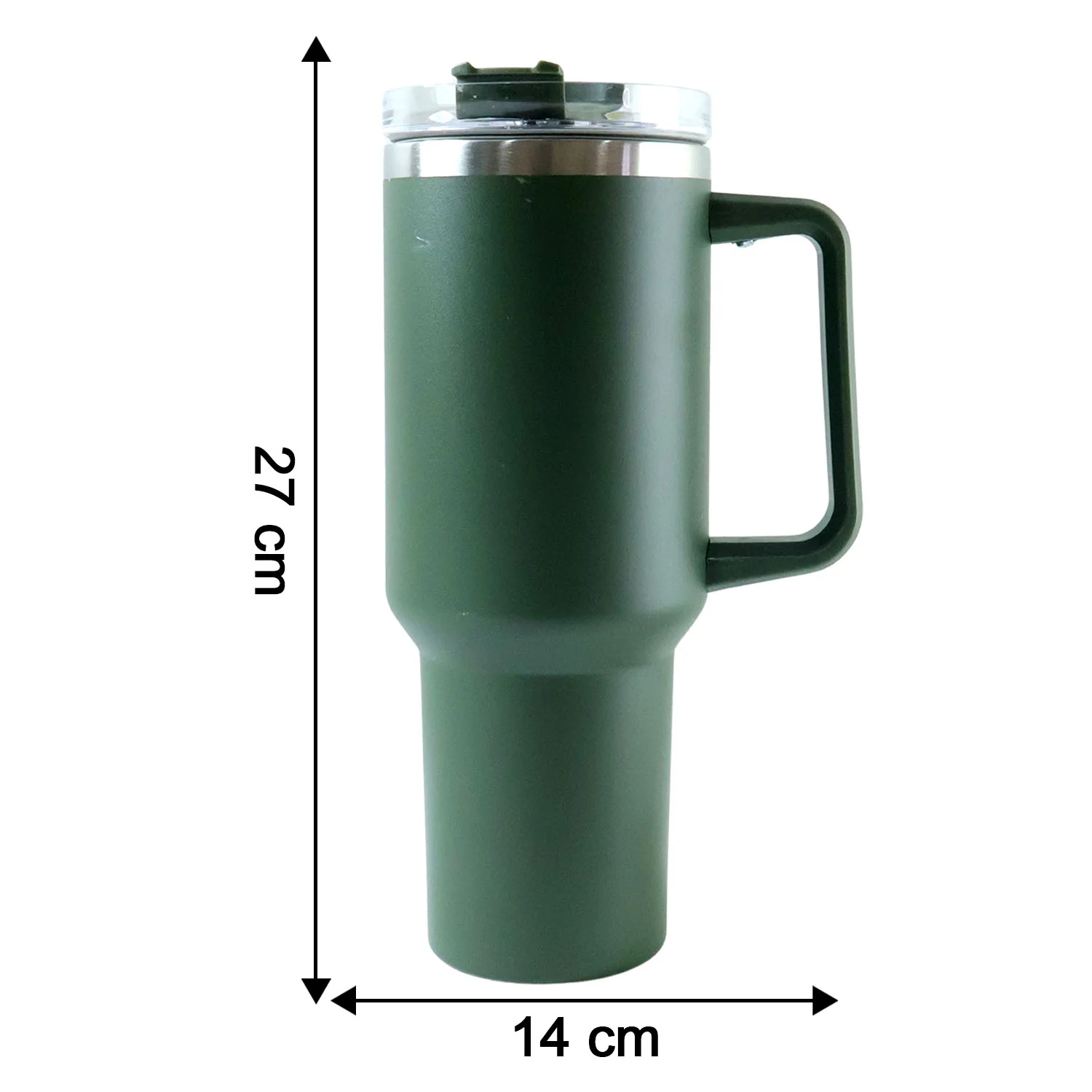 Extra Large Insulated Travel Mug, Tumbler (1200ML - 1 Pc / Mix Color) - Image 6