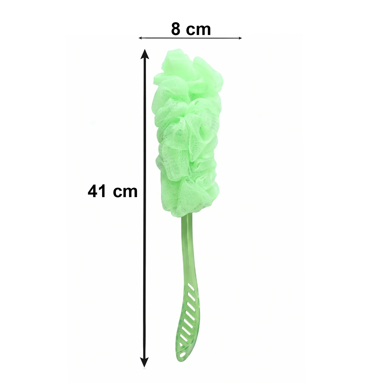 Extra Long Handle Bath Loofah Brush 45 cm Reach Shower Body Scrubber (1 Pc) - Image 6