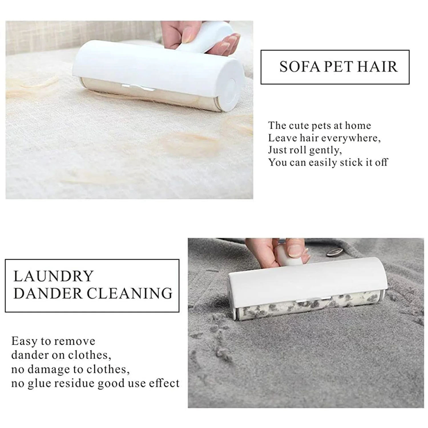 Extra-Wide Lint Roller 23 × 20 cm Handle & Barrel  - (1 Pc) - Image 7