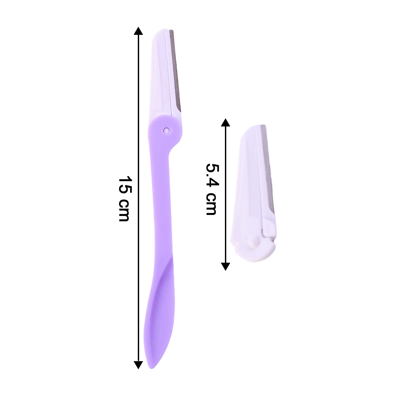 Eyebrow facial hair razor with 3 Replaceable Blades - Image 6