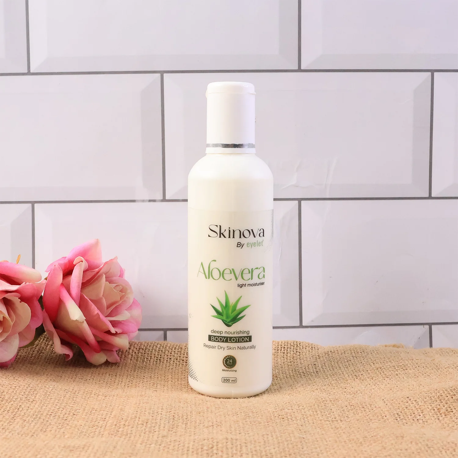 Eyelet Aloe Vera Body Lotion 200ml – Deep Nourishing Moisturizer Soft & Hydrated Skin - Image 3