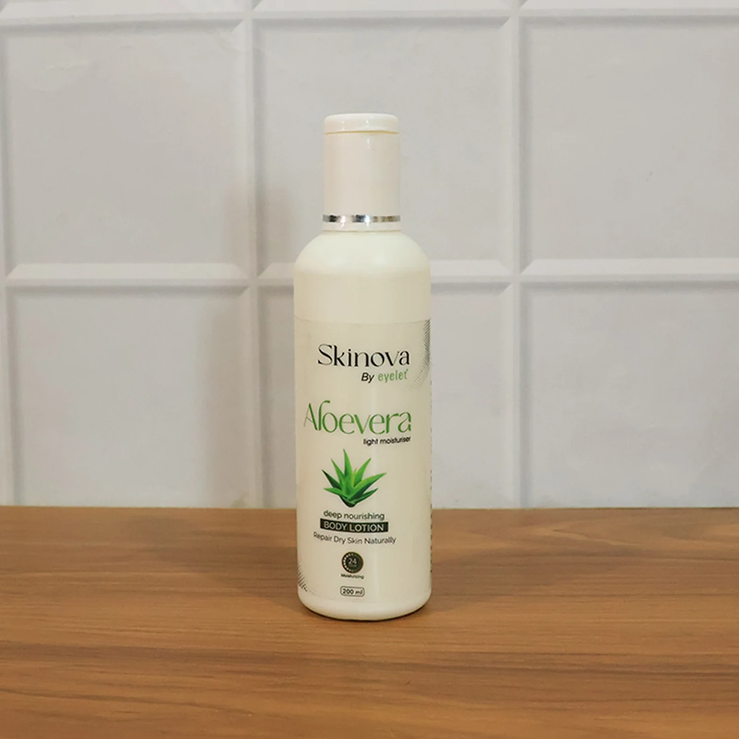 Eyelet Aloe Vera Body Lotion 200ml – Deep Nourishing Moisturizer Soft & Hydrated Skin - Image 6